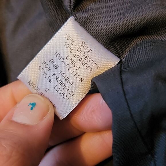 Luxxel Lace Up Front Mini Skirt w/Pockets - Picture 7 of 8